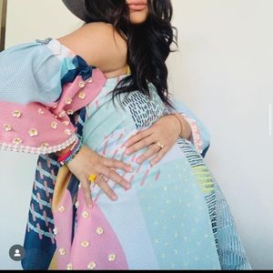 Anthropologie maternity babydoll dress